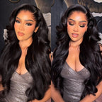 Lagos Hairline 360 Lace “Mini-Knotless” Swiss Lace With Invisible Adjustable Strap - Body Wave