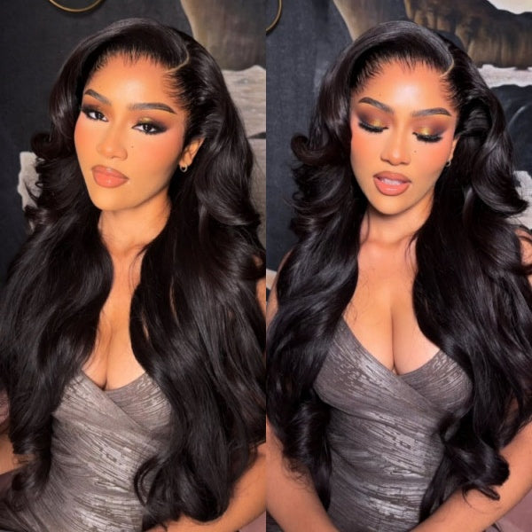 Lagos Hairline 360 Lace “Mini-Knotless” Swiss Lace With Invisible Adjustable Strap - Body Wave
