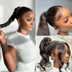 Upgraded Full Lace Wig (All Lace No Mesh) Super Pre-plucked Swiss Lace Human Hair Wig with Invisible Strap Body Wave