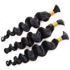 Loose Wave Bulk Hair Bundles