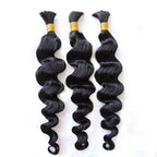 Loose Wave Bulk Hair Bundles