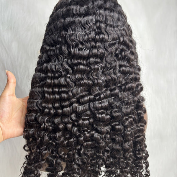 13X6 Swiss Lace Front Super Pre-plucked Hairline Wig - Burmese Curls