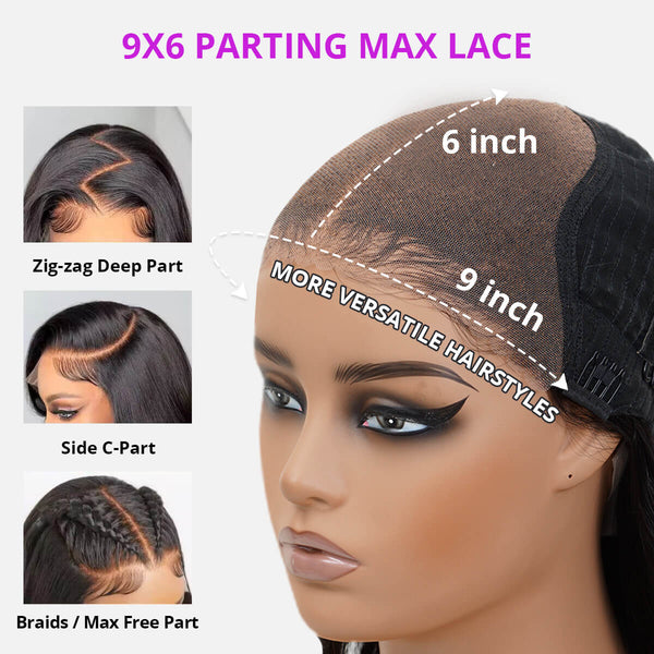 Melt Hairline SUPER Pre-Plucked 9x6 Glueless Lace Closure Wig