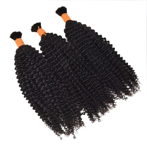 Kinky Curly Bulk Hair Bundles