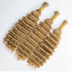 Honey Blonde Color Deep Wave Bulk Hair Bundles