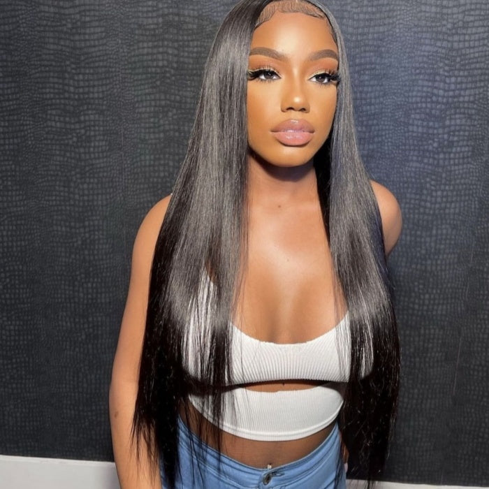 Upgraded "Mini Knotless" Full Lace/Whole Lace No Mesh Wig Straight