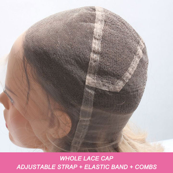 Upgraded "Mini Knotless" Full Lace/Whole Lace No Mesh Wig Kinky Curly