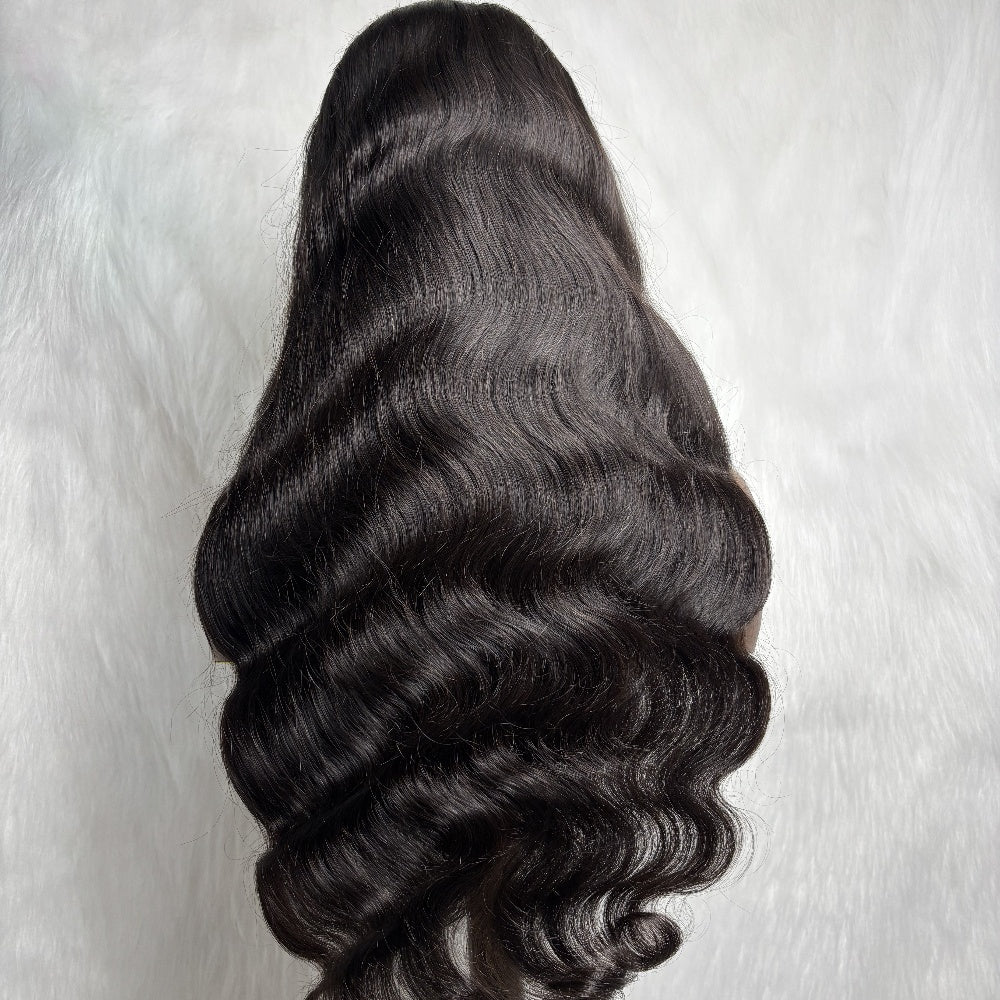 CLEAR LACE Swiss Lace LONG 13x6 Body Wave Lace Wig