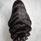 "Mini Knotless" 13x4 Full Frontal HD Lace Pre-plucked Hairline Wig - Body Wave