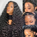 5X5/13x4/13X6 HD Lace Pre-plucked Hairline 32 Inches Extra-Long Wig-Water Wave