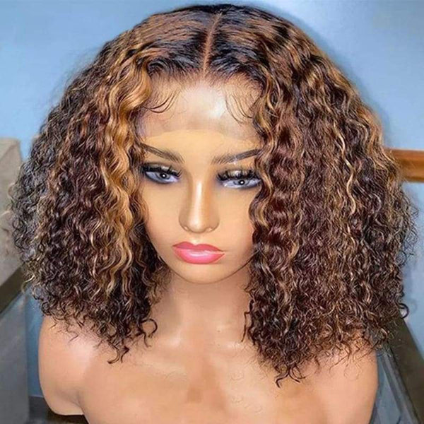"Mini Knotless"13X6 SUPER Pre-Plucked Custom Hairline Curly Wig