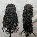 "Mini Knotless" 13x6 HD Lace Super Pre-plucked Hairline 250% Density Wig - Indian Wave