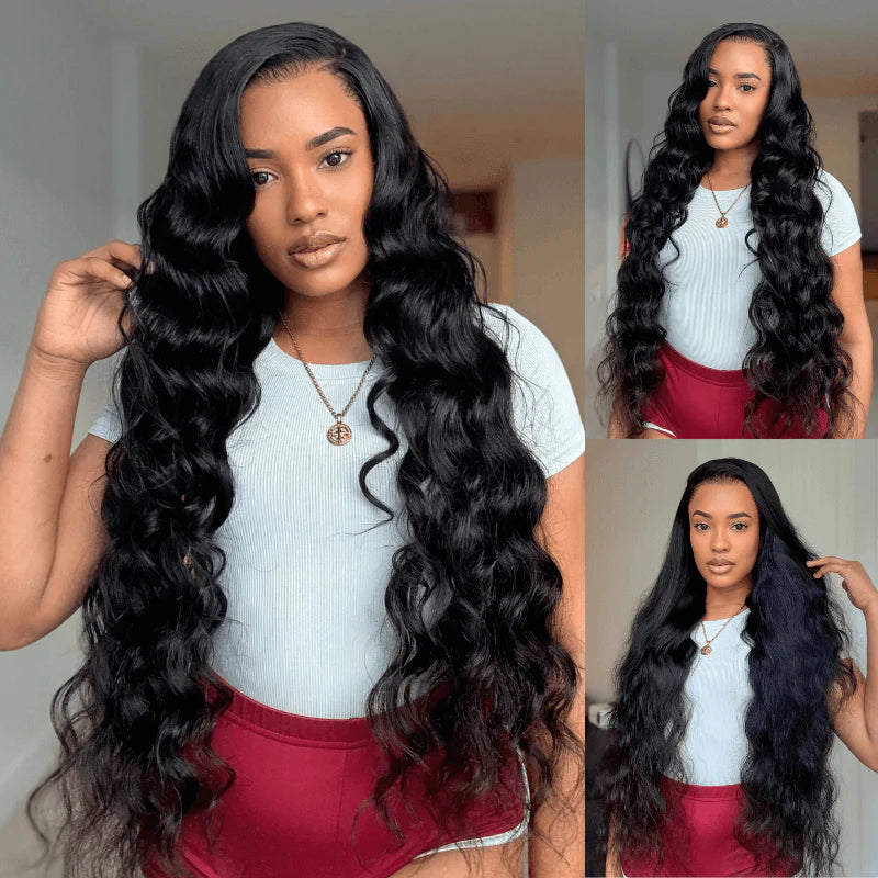 5X5/13x4/13X6 HD Lace Pre-plucked Hairline 32 Inches Extra-Long Wig-Body Wave