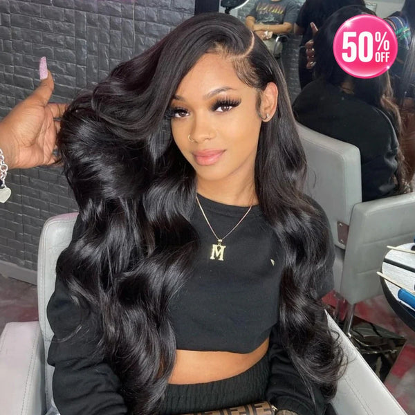 Glueless Air Cap "Mini Knotless" 5X5/13X6 HD Lace Front Wig Body Wave