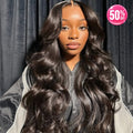 Glueless Air Cap "Mini Knotless" 5X5/13X6 HD Lace Front Wig - Body Wave