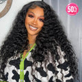 “Mini-Knotless” 9X6 Drawstring Swiss Lace Loose Wave Wig
