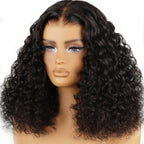 UPGRATED BURMESE CURL Glueless Air Cap "Mini Knotless" 5X5/13X6 HD Lace Front Wig