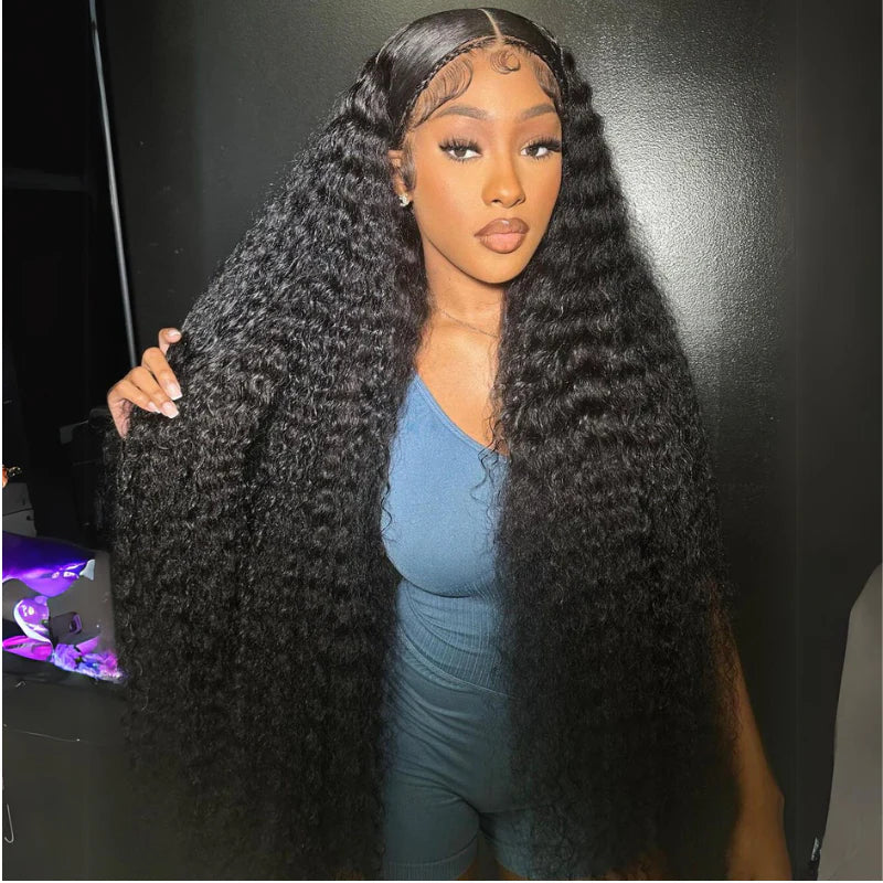 5X5/13x4/13X6 HD Lace Pre-plucked Hairline 32 Inches Extra-Long Wig-Curly