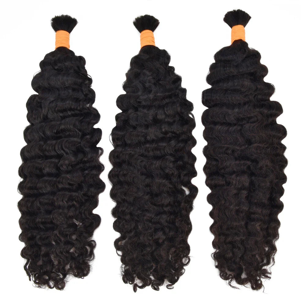 Burmese Curls Bulk Hair Bundles