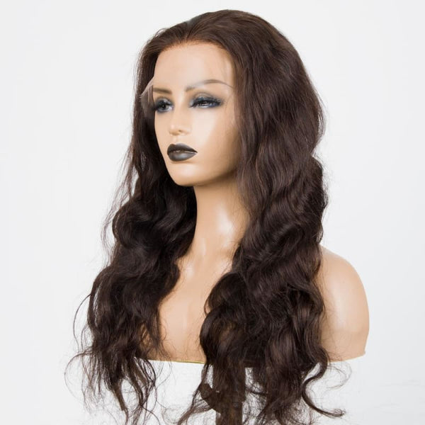 2# Colored Swiss Lace 13x6 Lace Front Wig