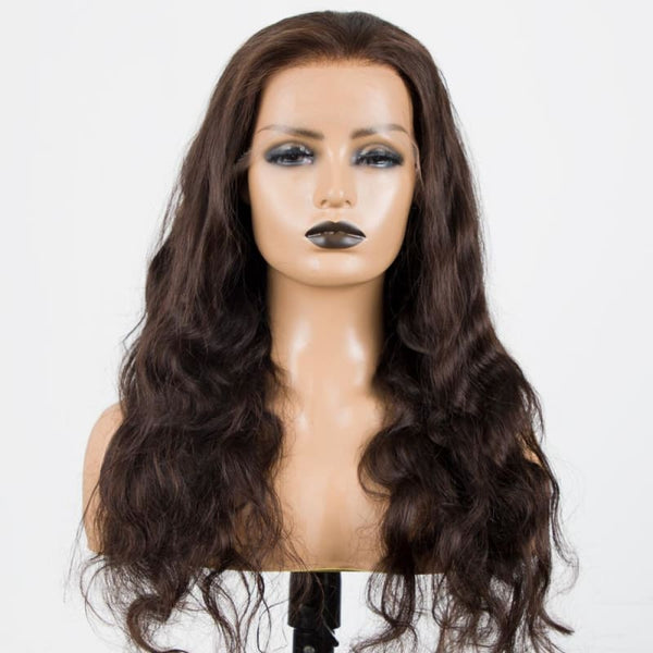 2# Colored Swiss Lace 13x6 Lace Front Wig