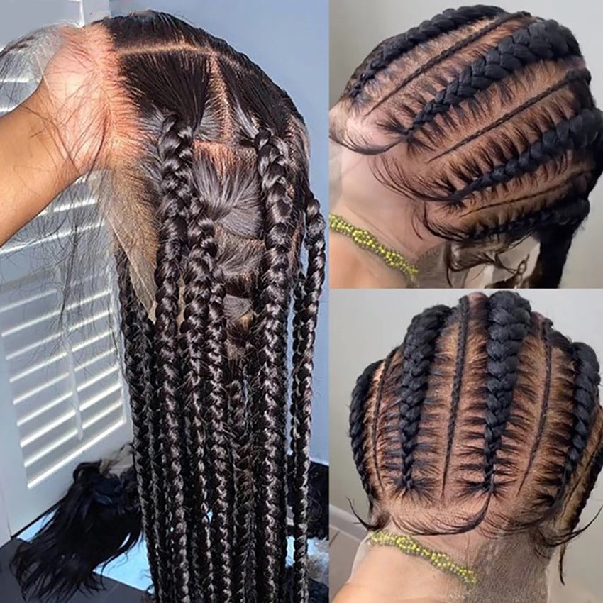 Swiss Lace Super Preplucked Hairline Full Lace Straight Wig