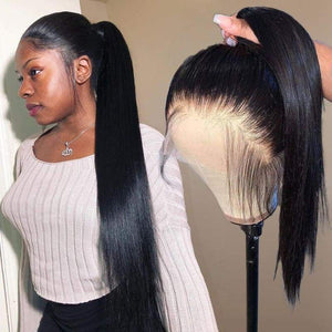 360 Pre-Plucked Straight Hair Lace Frontal