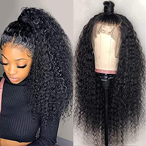 Super Preplucked Hairline Full Lace Curly Swiss Lace Wig