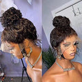 Super Preplucked Hairline Full Lace Curly Swiss Lace Wig