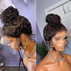 Super Preplucked Hairline Full Lace Curly Swiss Lace Wig