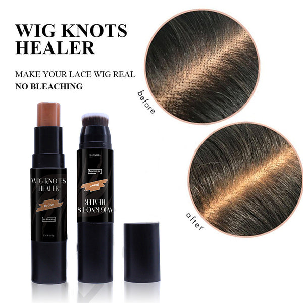 WIG KNOTS HEALER WITH BRUSH LACE TINT STICK