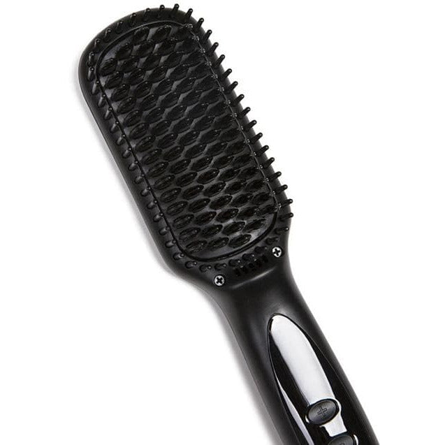 Anti Scald Ionic Ceramic Straightener Brush - US