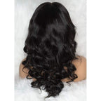 Brazilian Body Wave 360 Fake Scalp Lace Frontal Wig Human Hair Bleach Knots