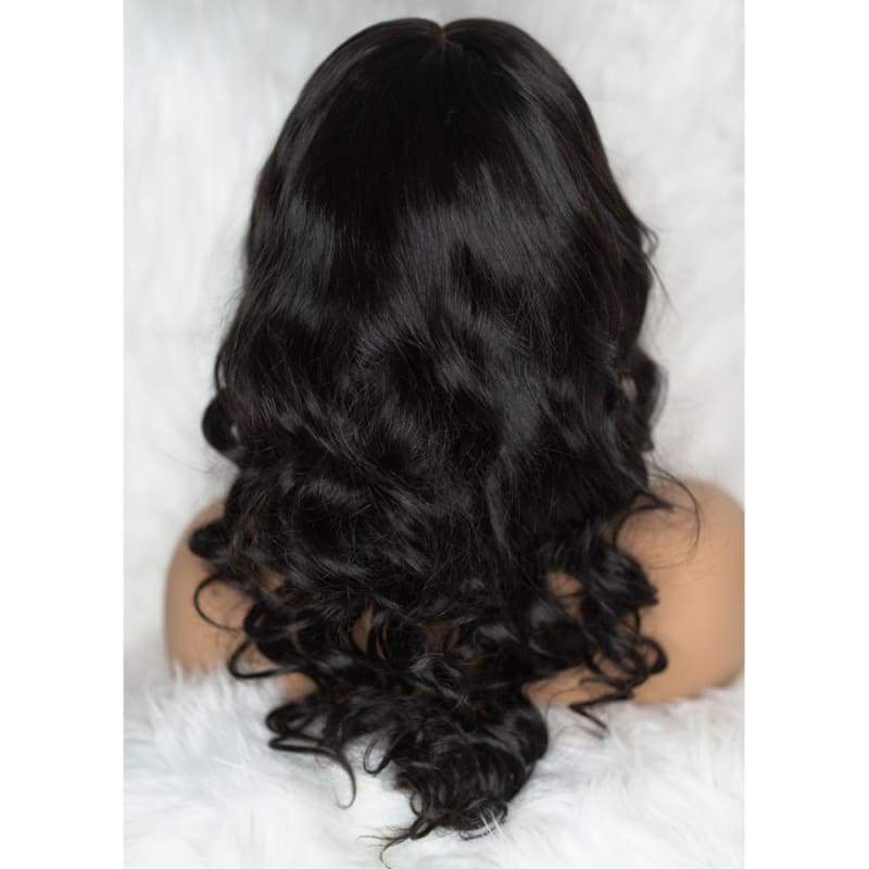 Brazilian Body Wave 360 Fake Scalp Lace Frontal Wig Human Hair Bleach Knots