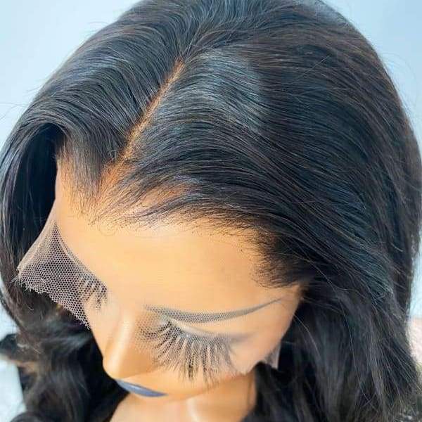 Body Wave Swiss Lace FAKE SCALP 13x6 Lace Front Wig