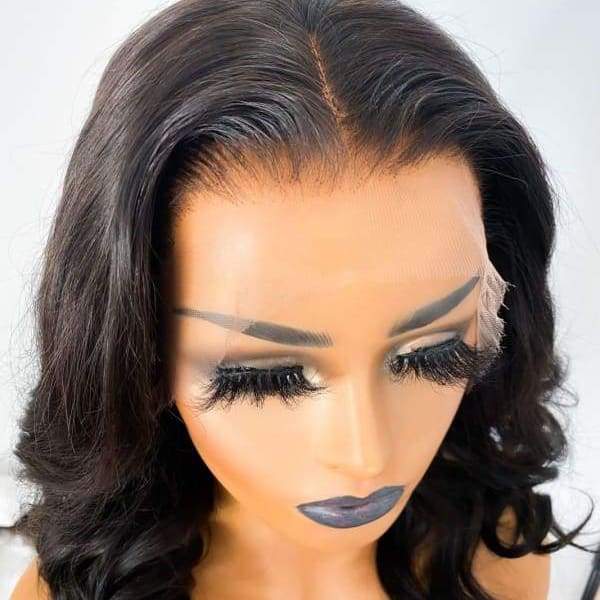 Body Wave Swiss Lace FAKE SCALP 13x6 Lace Front Wig
