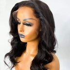 Body Wave Swiss Lace FAKE SCALP 13x6 Lace Front Wig