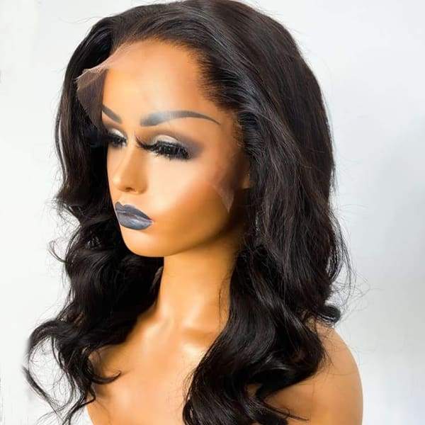 Body Wave Swiss Lace FAKE SCALP 13x6 Lace Front Wig