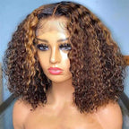 Highlight Kinky Curly Full Lace Wig