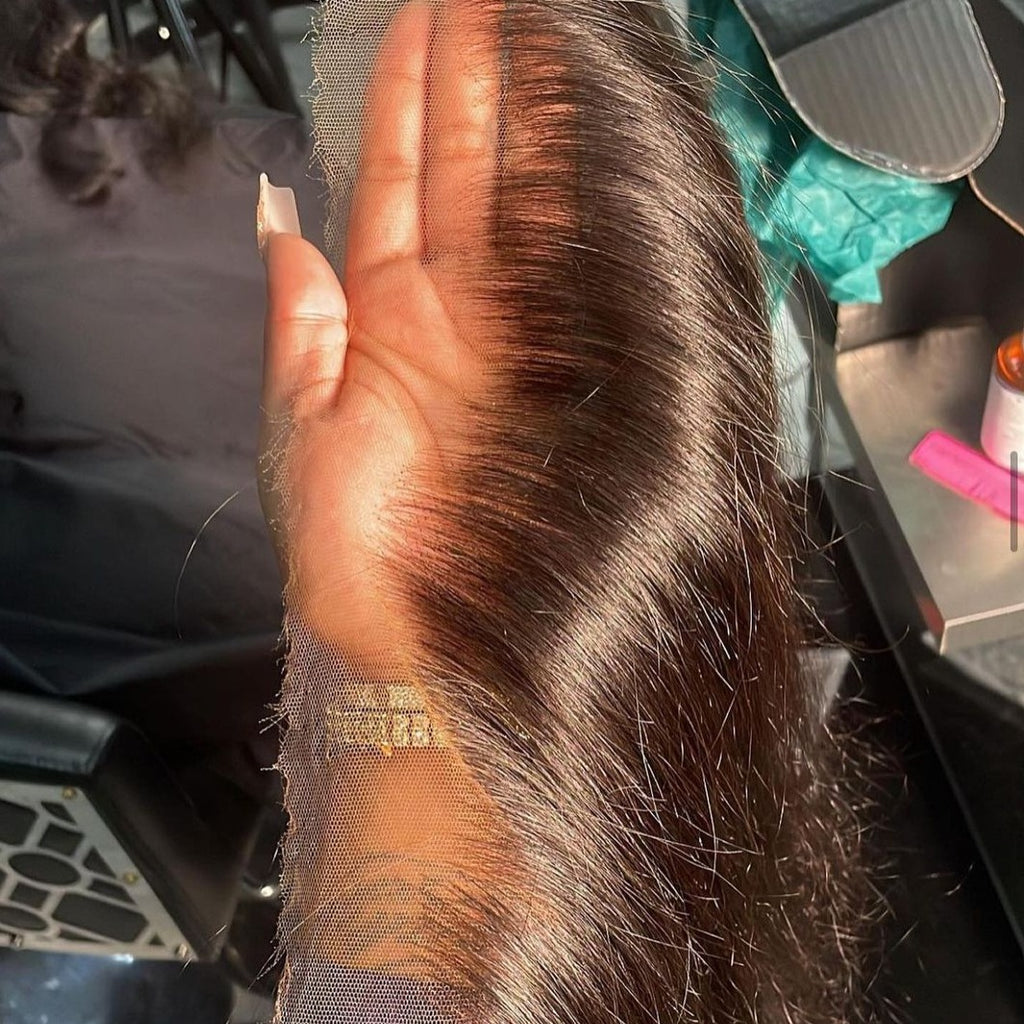 PRETTYLUXHAIR SUPER PrePlucked Ombre Brown Lace Wig