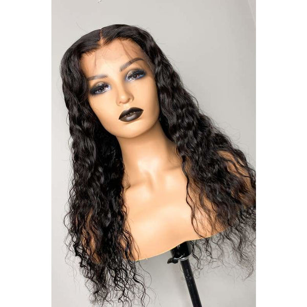 Loose Body Wave Swiss Lace FAKE SCALP 13x6 Lace Front Wig