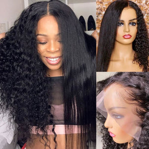 New Hairline Wet & Wavy 2 in 1 Wig HD Crystal Lace 13X6 Lace Wig