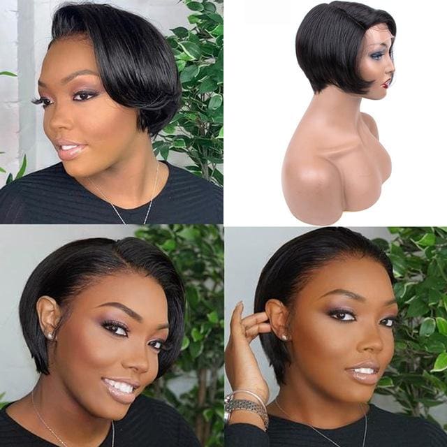 Pix Cut SIDE PART SHORT CUT FRONTAL LACE WIG