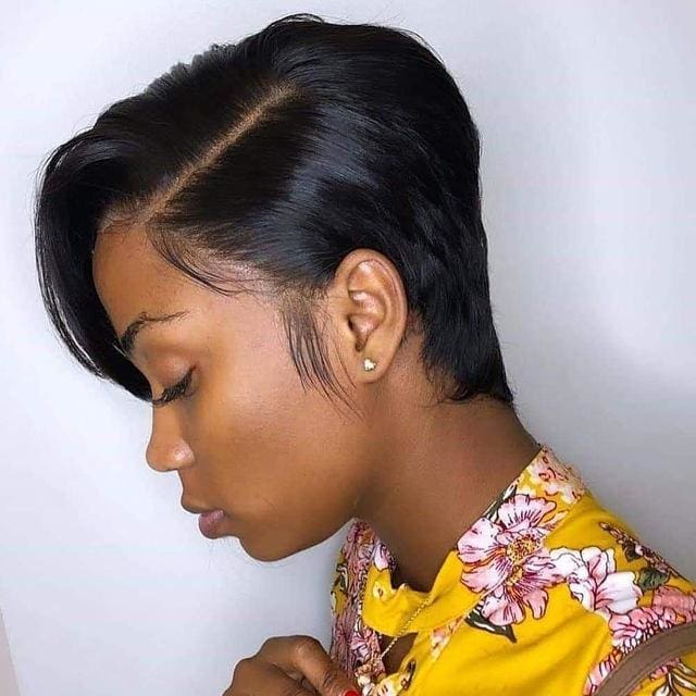 Pix Cut SIDE PART SHORT CUT FRONTAL LACE WIG