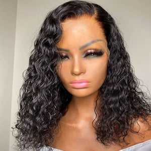 SUPER Pre-Plucked Custom Hairline Lace Wavy Bob Wig