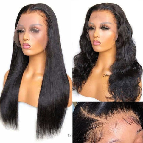 SUPER Pre-Plucked Custom Hairline Lace Wig