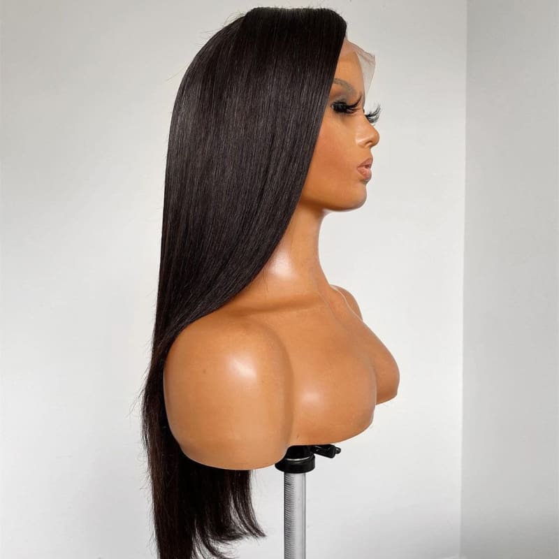 Swiss Lace 13x6 Silky Straight Lace Wig