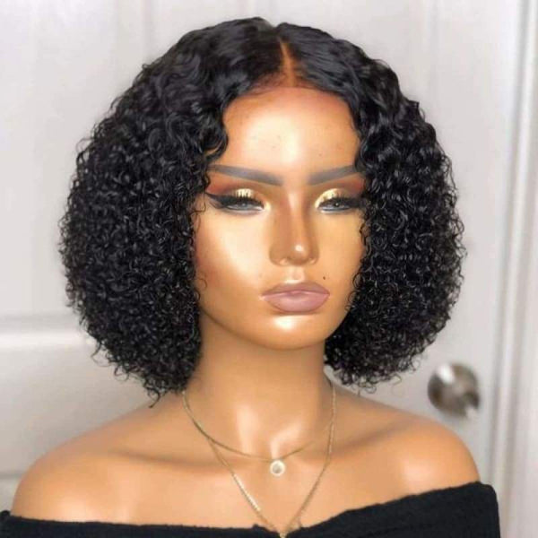 Water Wave Bob Wig Lace Front Bob Wigs