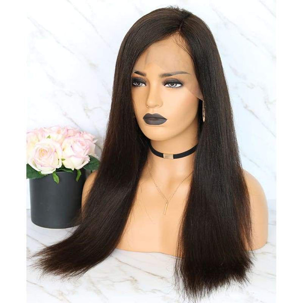 Yaki Straight 13*6 Lace Front Wigs